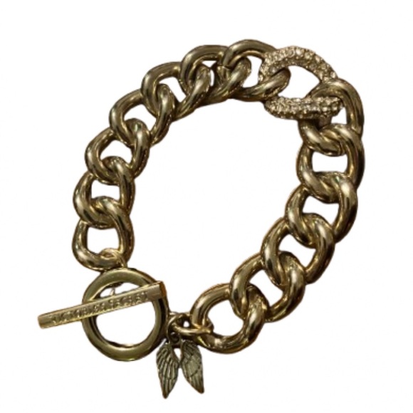 Victoria’s Secret Chunky Curb Chain Bracelet 8” - Picture 2 of 9